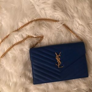 YSL MONOGRAM CHAIN WALLET